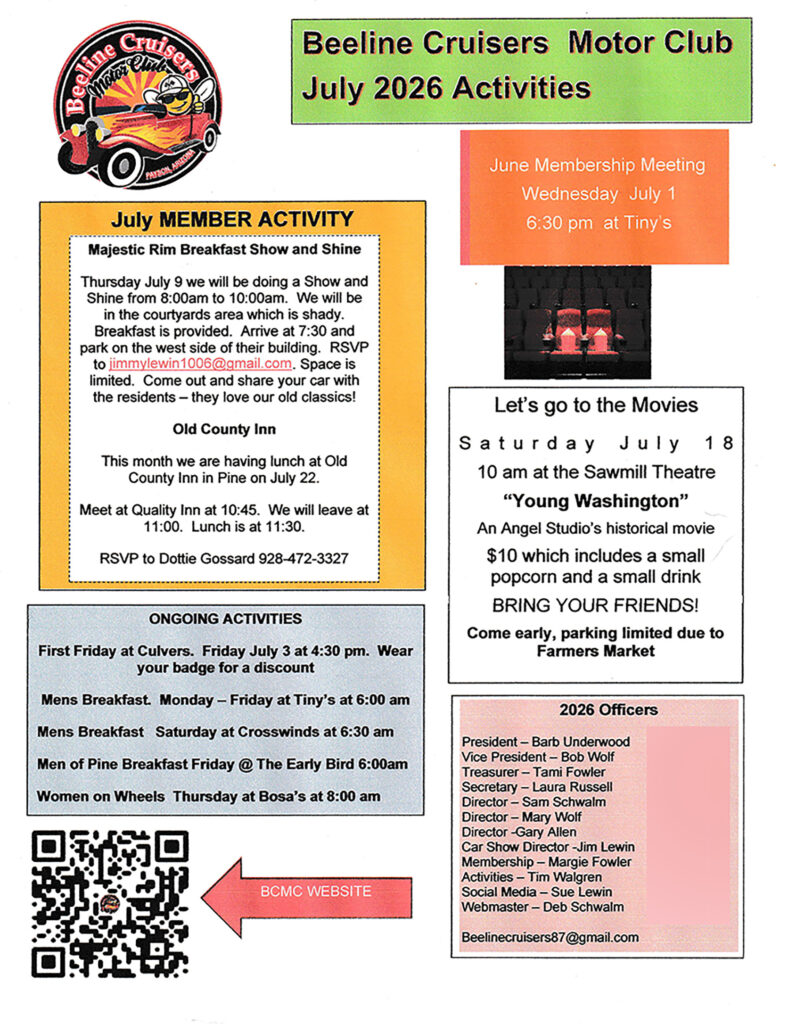 July Activity 2026